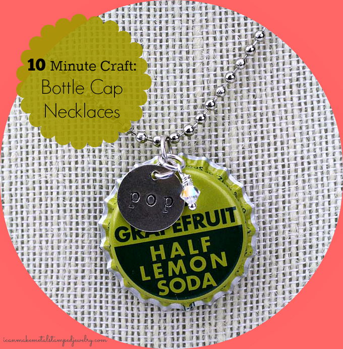 Bottle Cap Necklace Two