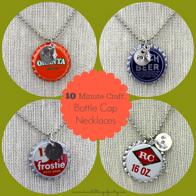 Bottle Cap Necklaces Two