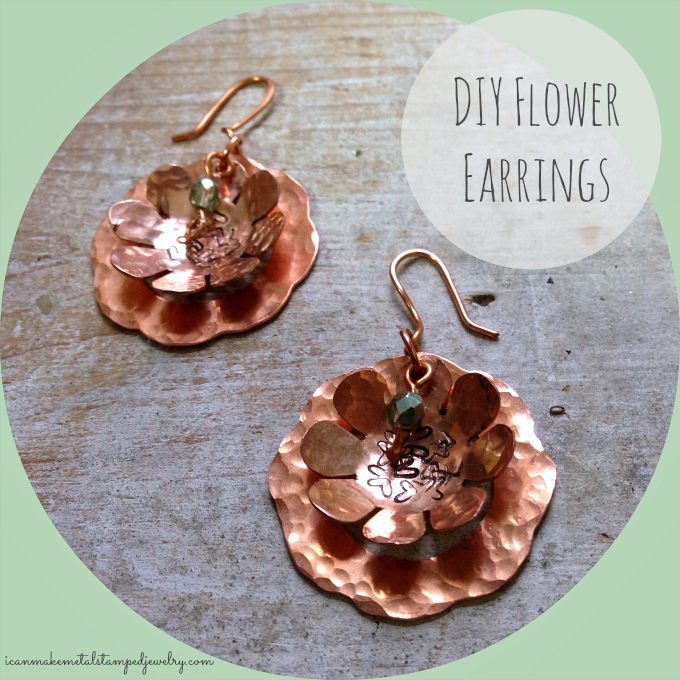 DIY Flower Earrings