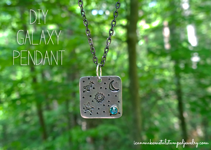 Galaxy Pendant Outdoors
