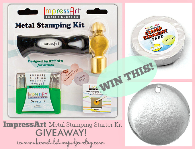 ImpressArt Metal Stamping Starter Kit Giveaway