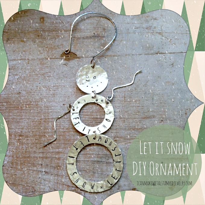 Let It Snow Ornament Small