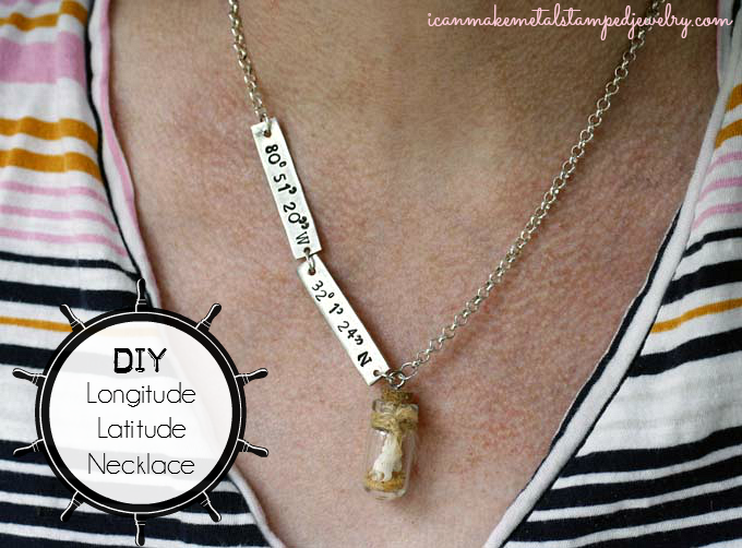 Longitude Latitude Necklace LS Two