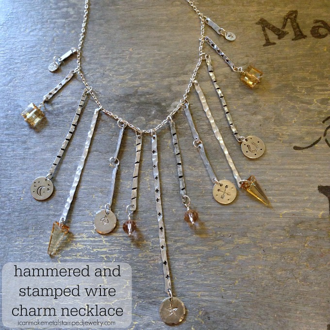 Wire Charm Necklace Margot Potter