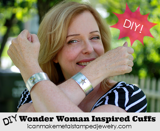 Wonder Woman Cuffs DIY